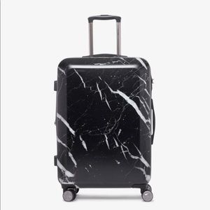 CALPAC Astyll Black marble Carry On Luggage